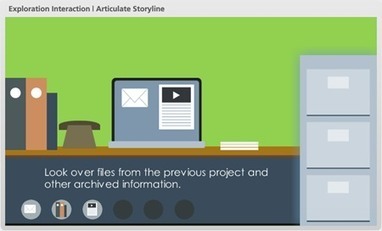 Free PowerPoint Template & Articulate Storyline: e-Learning Interaction | Create, Innovate & Evaluate in Higher Education | Scoop.it