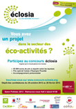 3 ème édition du concours national Eclosia Projets éco-activités jusqu'au 28 février 2013 | Bourses, Prix, Appels à projets Environnement. | Scoop.it