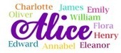 Sibling Spotlight for Alice - British Baby Names | Name News | Scoop.it