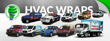 Drive Your Business Forward with Louisiana HVAC Truck Wraps | Picturethisad | Scoop.it