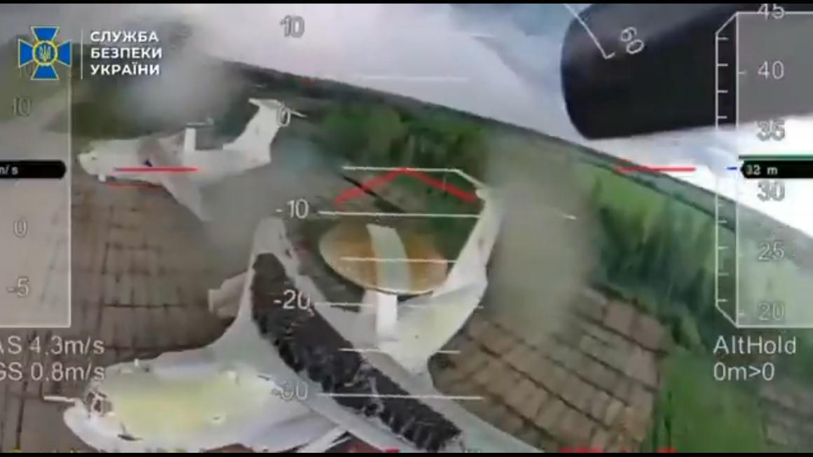 Ukrainian FPV Drone Strike Hits Russia’s ...
