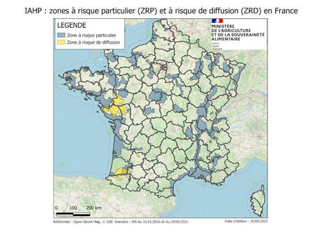 Influenza aviaire : la situation en France | Biodiversité | Scoop.it