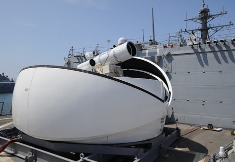 Le système d'armes laser (LaWS) est prêt pour son déploiement dans le Golfe Persique sur l'USS Ponce | Newsletter navale | Scoop.it