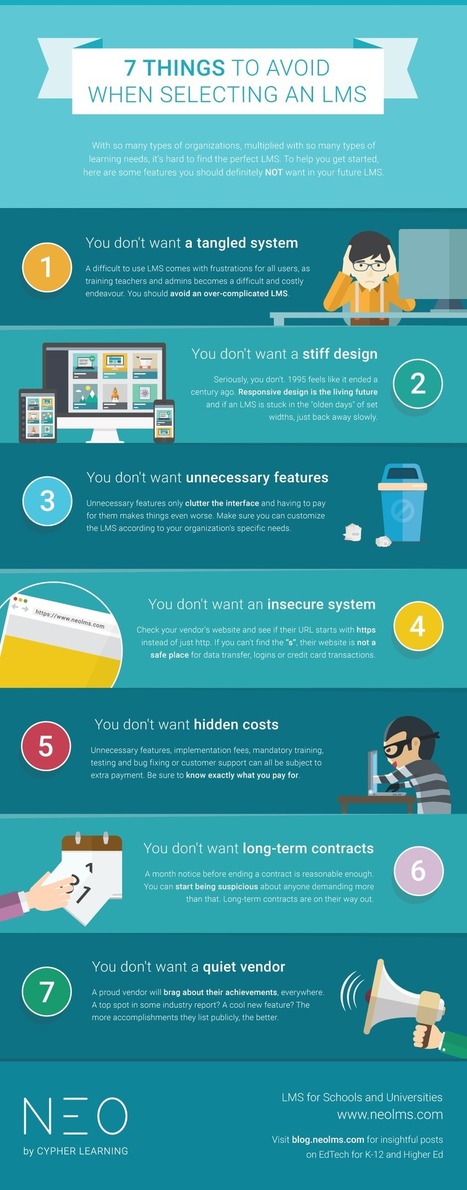 Things to Avoid When Selecting LMS | Blackboard Tips, Tricks and Guides | Scoop.it