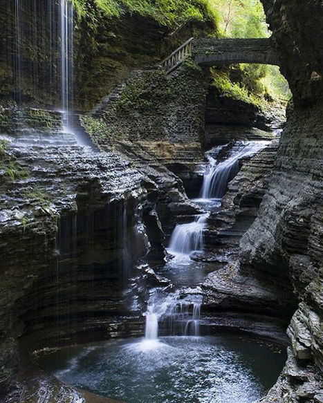 Waterfall at Watkins by Barbara Svachak | My Photo | Scoop.it