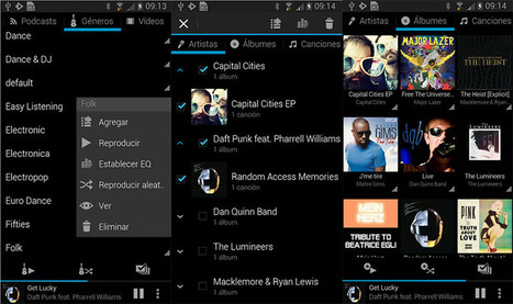 Los mejores reproductores de música para Android | @Tecnoedumx | Scoop.it