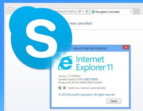 Microsoft Will Offer Skype Features In Internet Explorer | HACK INTEL | Technology and Gadgets | Scoop.it