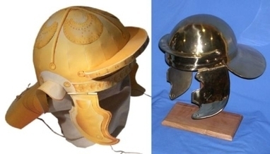 Casco o galea de legionario romano a escala 1:1 - Construyamos Maquetas en Papel | Salvete discipuli | Scoop.it