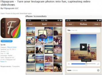 Flipagram. Créer des slideshows avec les photos Instagram. | La Photo sur iPhone | TIC, TICE et IA mais... en français | Scoop.it