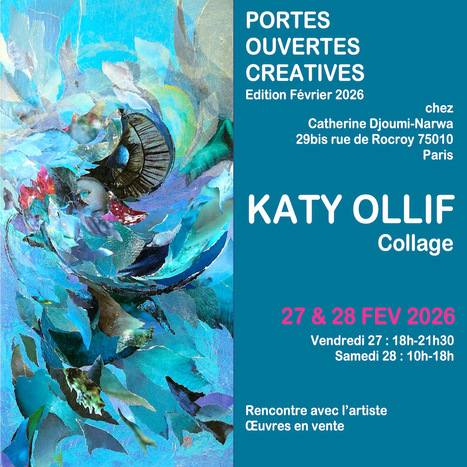 EXPO KATY OLLIF | Collage, papier | Scoop.it