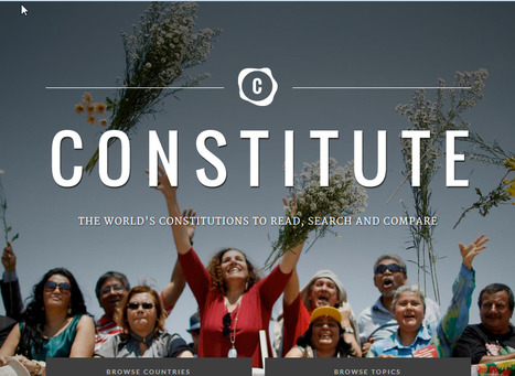 Constitute - Search, Read, and Compare Constitutions | Eclectic Technology | Scoop.it