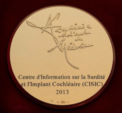 La CISIC médaillée hier par l'Académie de Médecine pour la qualité ... | Revue de presse Implant Cochléaire | Scoop.it