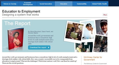 Education to Employment Report | 21st Century Learning and Teaching | Scoop.it