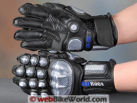 Safrace Motorcycle Gloves Review | webBikeWorld | Ductalk: What's Up In The World Of Ducati | Scoop.it