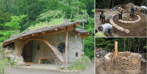 Earthbag : une maison en spirale à Shantikuti (Japon) | Build Green, pour un habitat écologique | Scoop.it