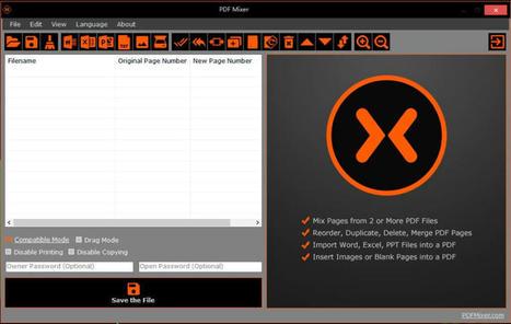 PDF Mixer: software todo en uno gratuito para trabajar con archivos PDF | Education 2.0 & 3.0 | Scoop.it