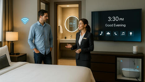 Das Hotelzimmer der Zukunft: Zwischen Komfort, KI und &Uuml;berforderung | Hotel and accommodation trends | Scoop.it