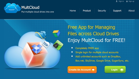 MultCloud. Un accès centralisé à tous vos nuages | Le Top des Applications Web et Logiciels Gratuits | Scoop.it
