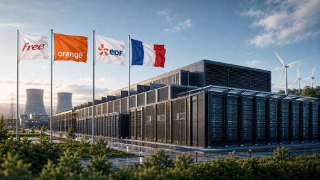 Free, Orange et EDF s&rsquo;allient pour cr&eacute;er une AI Gigafactory en France | Num&eacute;rique responsable | Scoop.it