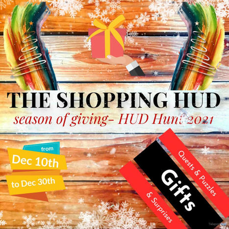 Season Of Giving HUD Hunt 2021 | Teleport Hub - Second Life Freebies | Second Life Freebies | Scoop.it