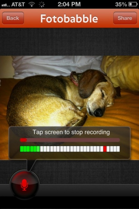 Simple App Lets Kids Add Voice to Images, Tell Stories | Daring Apps, QR Codes, Gadgets, Tools, & Displays | Scoop.it