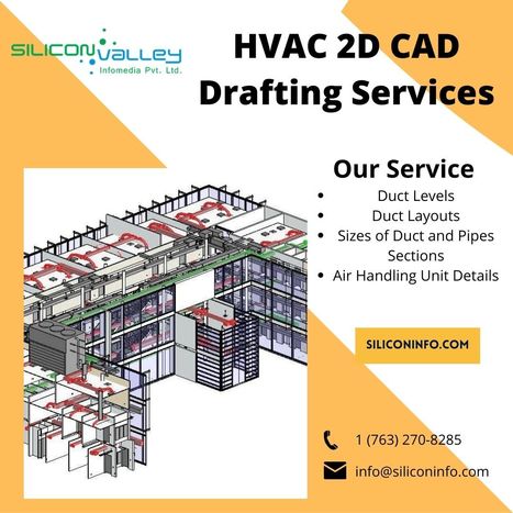 HVAC Duct Shop Drawings Services | CAD Services - Silicon Valley Infomedia Pvt Ltd. | Scoop.it