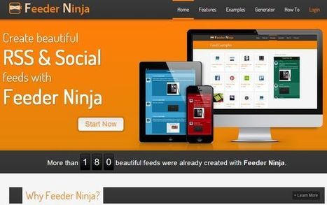 Feeder Ninja: crea widgets de Twitter, RSS y Facebook para insertar en tu sitio | Aplicaciones y Herramientas . Software de Dise&ntilde;o | Scoop.it