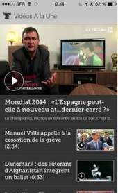 Le Figaro a sorti le 16 juin une nouvelle version de son application iPhone | Les médias face à leur destin | Scoop.it