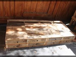 Le canapé 3 places en palettes, attention les yeux | Best of coin des bricoleurs | Scoop.it