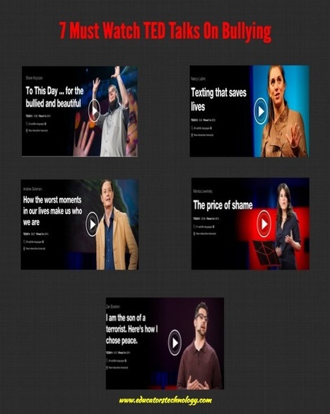 7 TED Talks on Bullying via @medkh9 | Cyberbullying, Ciberbullying, Ciberacoso | Scoop.it