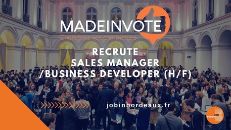 SALES MANAGER/BUSINESS DEVELOPER (H/F) | Job in Bordeaux | Scoop.it