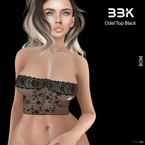 Odel Top Black March 2022 Group Gift by BouBouKi | Teleport Hub - Second Life Freebies | Second Life Freebies | Scoop.it