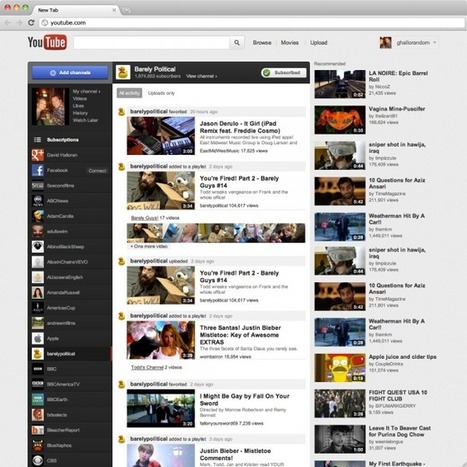 YouTube Revamp Foreshadows Google’s Vision of Media | Transmedia: Storytelling for the Digital Age | Scoop.it