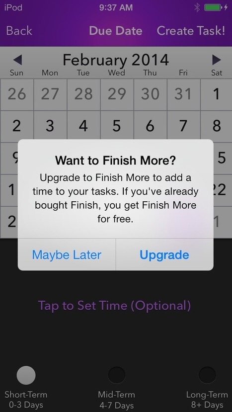 Finish to-do manager goes free for new users, introduces Finish More, and announces upcoming iPad version | Best iPhone Applications For Business | Scoop.it