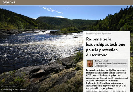 Leadership autochtone et protection du territoire | Ils parlent de nous ! | Scoop.it