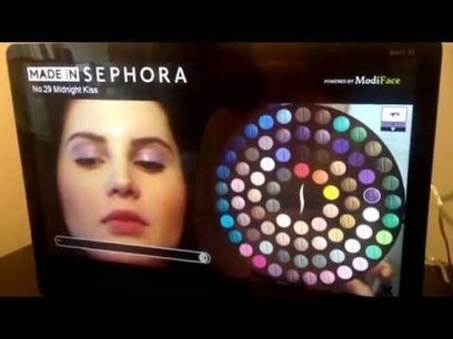 An Augmented Reality Mirror Lets You Test Makeup Without Putting It On | Digital Marketing Power | Scoop.it