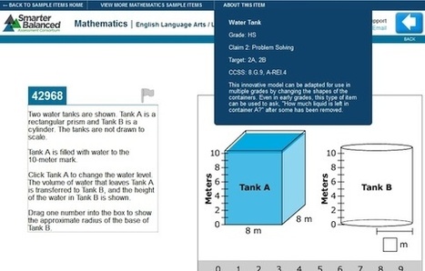 Sample Assessment Items - SBAC and PARCC | Common Core State Standards: Resources for School Leaders | Scoop.it