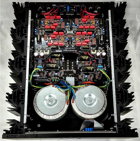 Audio Analogue Maestro : l'ampli intégré mastoc de la gamme passe en mode Anniversary | ON-TopAudio | Scoop.it