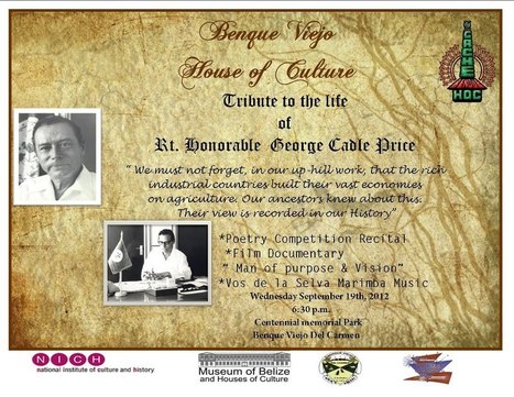 Benque Tribute to George Price | Cayo Scoop!  The Ecology of Cayo Culture | Scoop.it