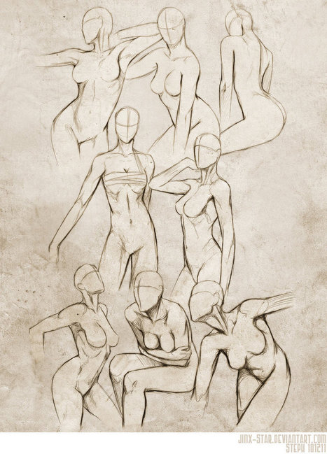FEMALE BODY STUDY | Drawing References and Resources | Scoop.it