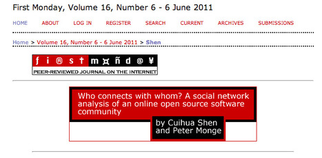 Who connects with whom? A social network analysis | Digital Delights | Scoop.it