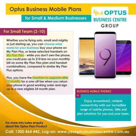 optus business phone plans