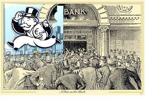 Les grandes banques se préparent au bank run et à l'effondrement financier #banksters | Economie | Scoop.it