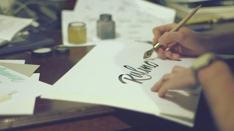 Caligrafía & lettering | El Mundo del Diseño Gráfico | Scoop.it