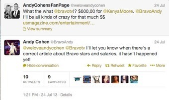 Rhymes with Snitch | Entertainment News | Celebrity Gossip: Kenya Moore Caught Lying | GetAtMe | Scoop.it