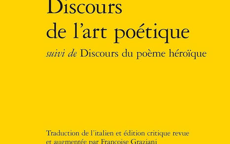 Le Tasse : Discours de l&rsquo;art po&eacute;tique, suivi de Discours du po&egrave;me h&eacute;ro&iuml;que | Les Livres de Philosophie | Scoop.it