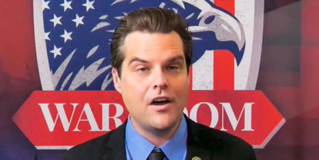 'Why am I to blame for the chaos?' Matt Gaetz ducks responsibility for bringing government to brink of shutdown - Raw Story | The Cult of Belial | Scoop.it