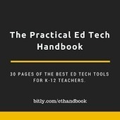 Free Technology for Teachers: Download The Practical Ed Tech Handbook | DIGITAL LEARNING | Scoop.it