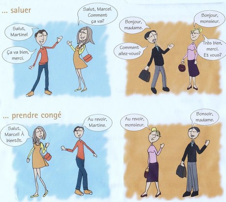 Saluer | FLE enfants | Scoop.it