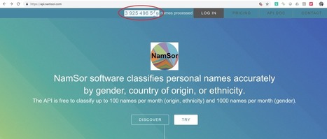 NamSor API v2 is coming soon – | Name News | Scoop.it